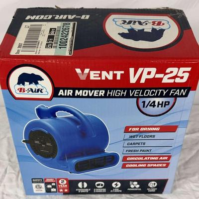 Vent VP-25 High Velocity Fan