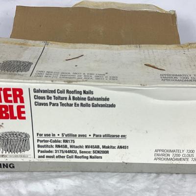 Galvanized Coil Roofing Nails - Case Pack - NEW