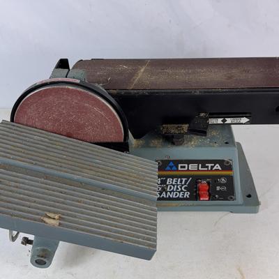 Delta 4” Belt / 6” Disc Sander 