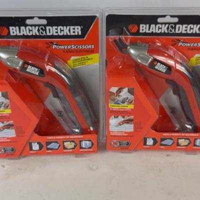 Black & Decker Power Scissors - Qty 4 