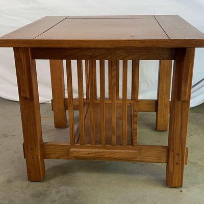 Bassett Furniture Mission Style End Table