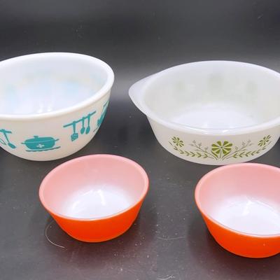Vintage Glass Bowls