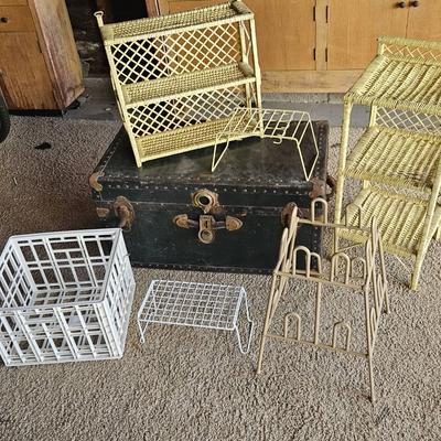 Vintage Trunk & Storage Items 