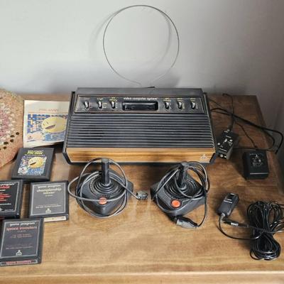 Atari Game System Plus Games