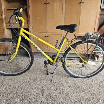 Yellow Nishiki Mountain Bike 
