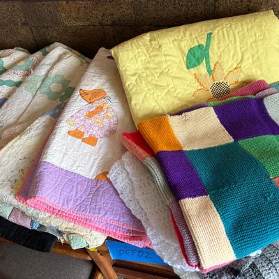 Vintage Handmade Quilts and Afghans
