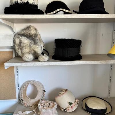 Vintage 1940s & 1950s Women’s Hats