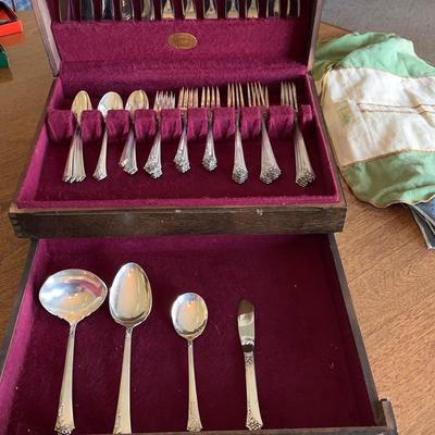 Service Of 12 Jaccard Jewelry Silversmiths Kansas City & Buffums’ California