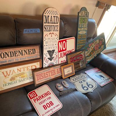 Signs! Signs! & More Signs!