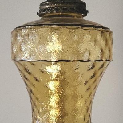 Amber Swag Lamp - Lot 2 (LR)