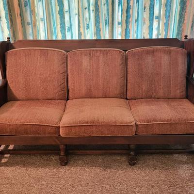 Solid Pine Couch (D)