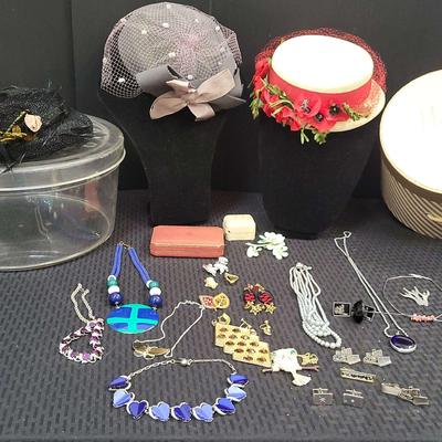 Vintage Jewelry & Hats