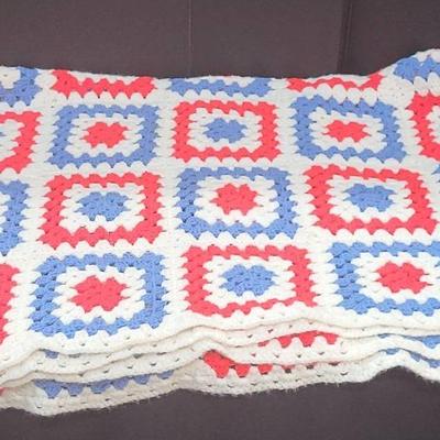 Granny Square Afghan