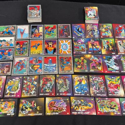 Vintage DC & Marvel Trading Cards 