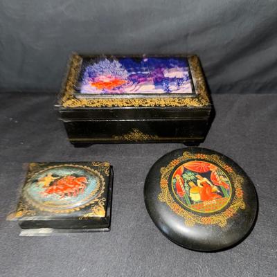 Russian Lacquer Boxes