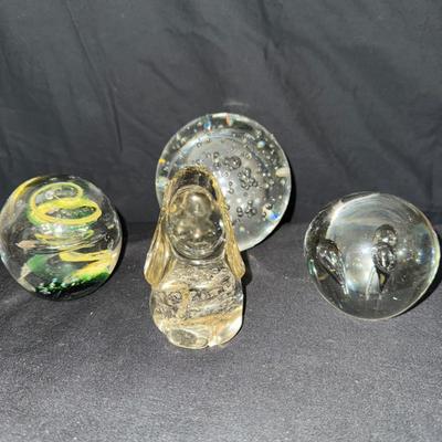 Art Glass Paper Weights