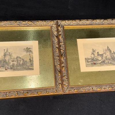 French Lithograph Prints 