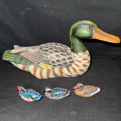 Wooden Duck and Friends 