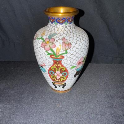 Cloisonne Vase