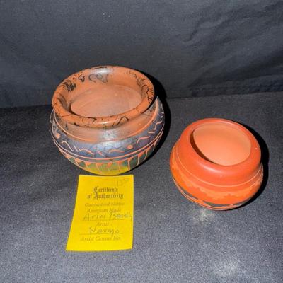 Navajo Pottery Duo