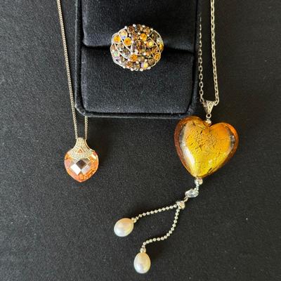 Orange and Silver 