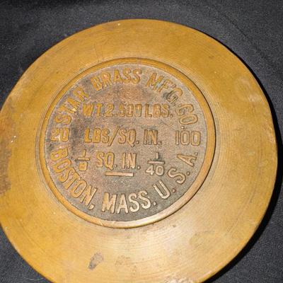 Star Brass Weight