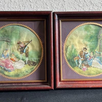Embroidered And Framed 