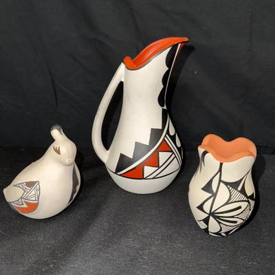 Trio Of Native American Pottery