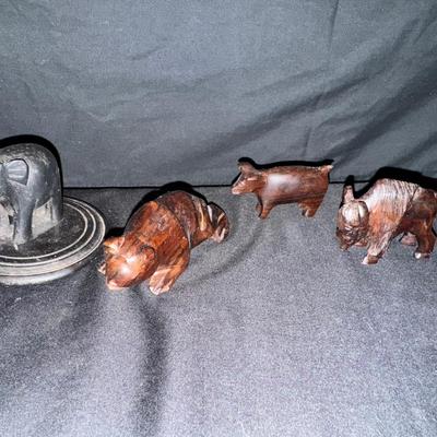 Wooden Animals 