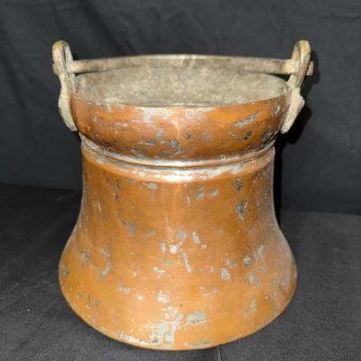 Solid Copper Bucket