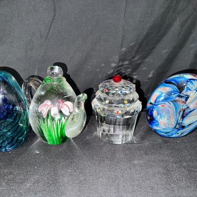 Four Unique Glass