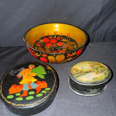 Russian Round Lacquer