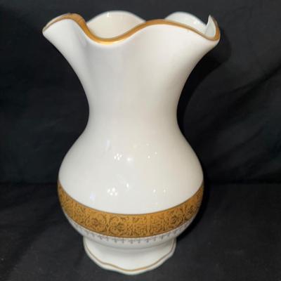 Limoges Porcelain Vase