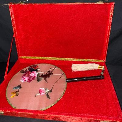 Hand Su Embroidery Fan