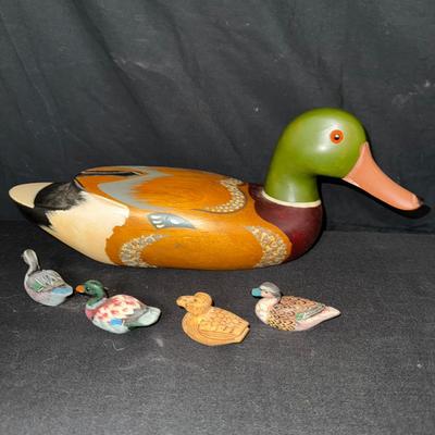 Wood Mallard And Friends 