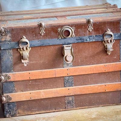 Antique Steamer Trunk