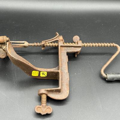 Antique “STAR” Apple Peeler Corer, Patented 1885