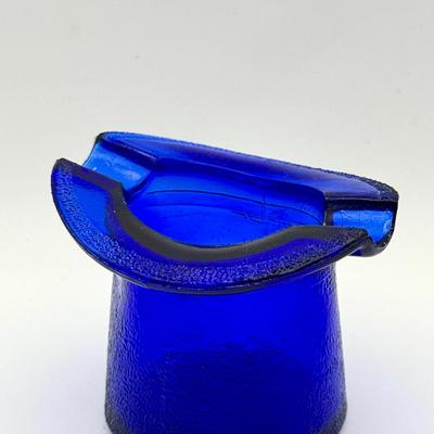 Cobalt Blue Top Hat Ashtray