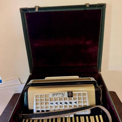 Vintage Scandalli Accordion with Case