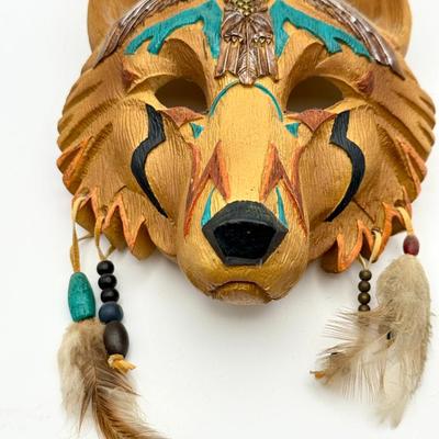 Hamilton Collection “Spirit of Strength” Ceremonial Totem Mask