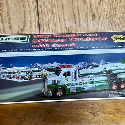 2014 HESS Toy Truck with Space Cruiser and Scout