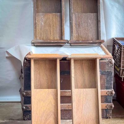 (4) Wood Bodies for Clocks