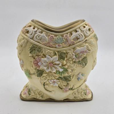 Floral Heart Vase