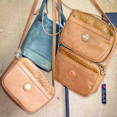(4) Genuine Leather Purses