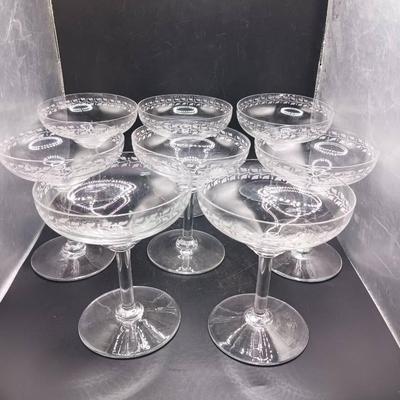 (8) Glasses, Glow Green in Ultraviolet Light