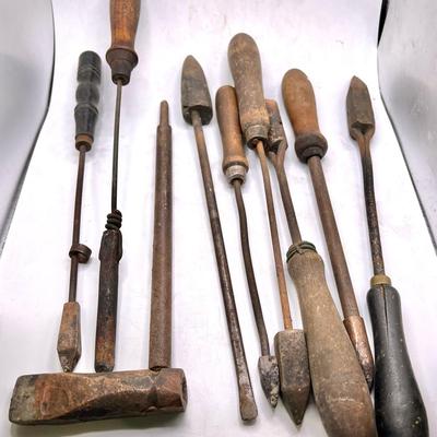 Collection of Antique & Vintage Soldering Irons 