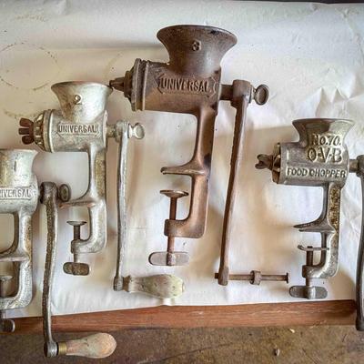 Universal 1, 2 & 3 Plus OVB Tabletop Food Grinders