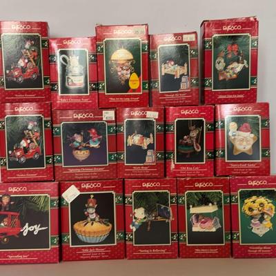 Enesco Treasury Of Christmas Ornaments  Lot 2