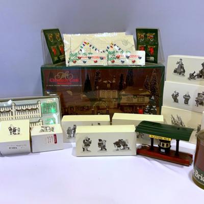 Dept.56- The Christmas  Carol Revisited 21 Piece Trimming Accessories Set & More