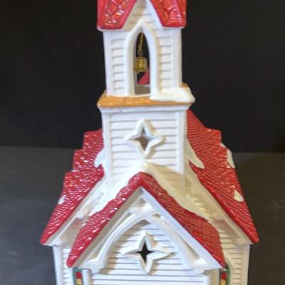 Dept. 56 - The Original Snow Village - Good Shepherd Chapel & Church School, Bus And Children Acces.